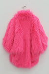 CHENPENG snowman fur coat CP22AWV001 pink